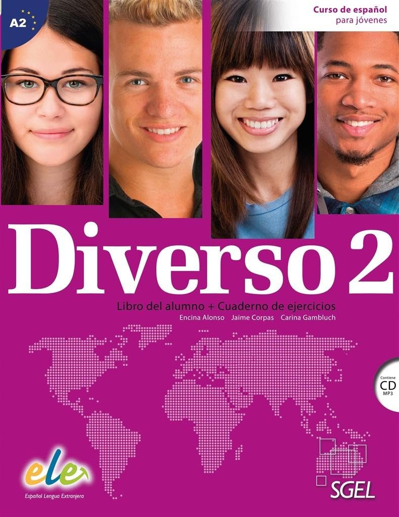 DIVERSO 2 LIBRO DEL ALUMNO+ EJERCICOS & CD
