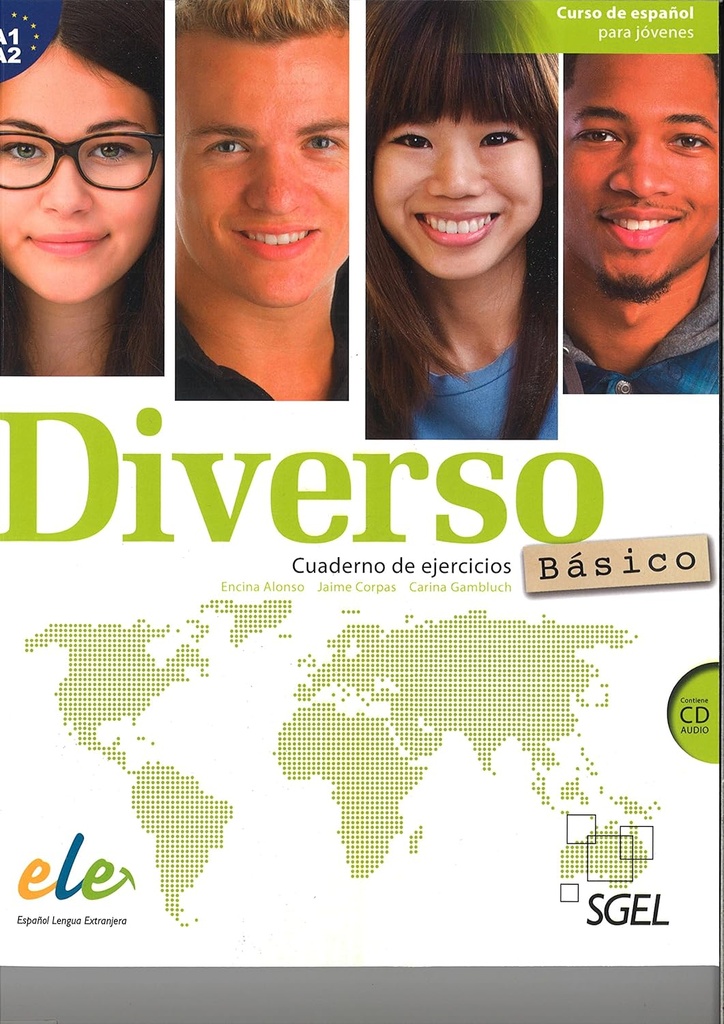 DIVERSO BASICO A1-A2 CUADERNO DEL EJERCICOS+CD