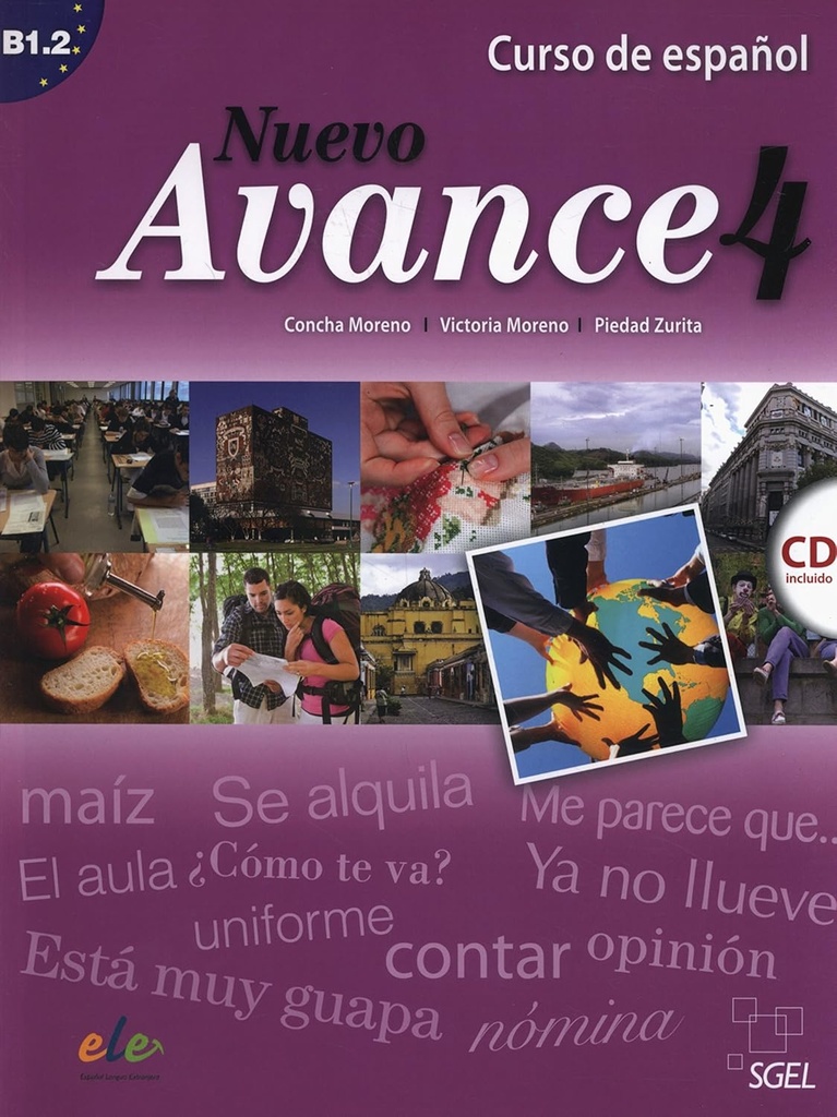 NUEVO AVANCE 4 LIBRO DEL ALUMNO + CD