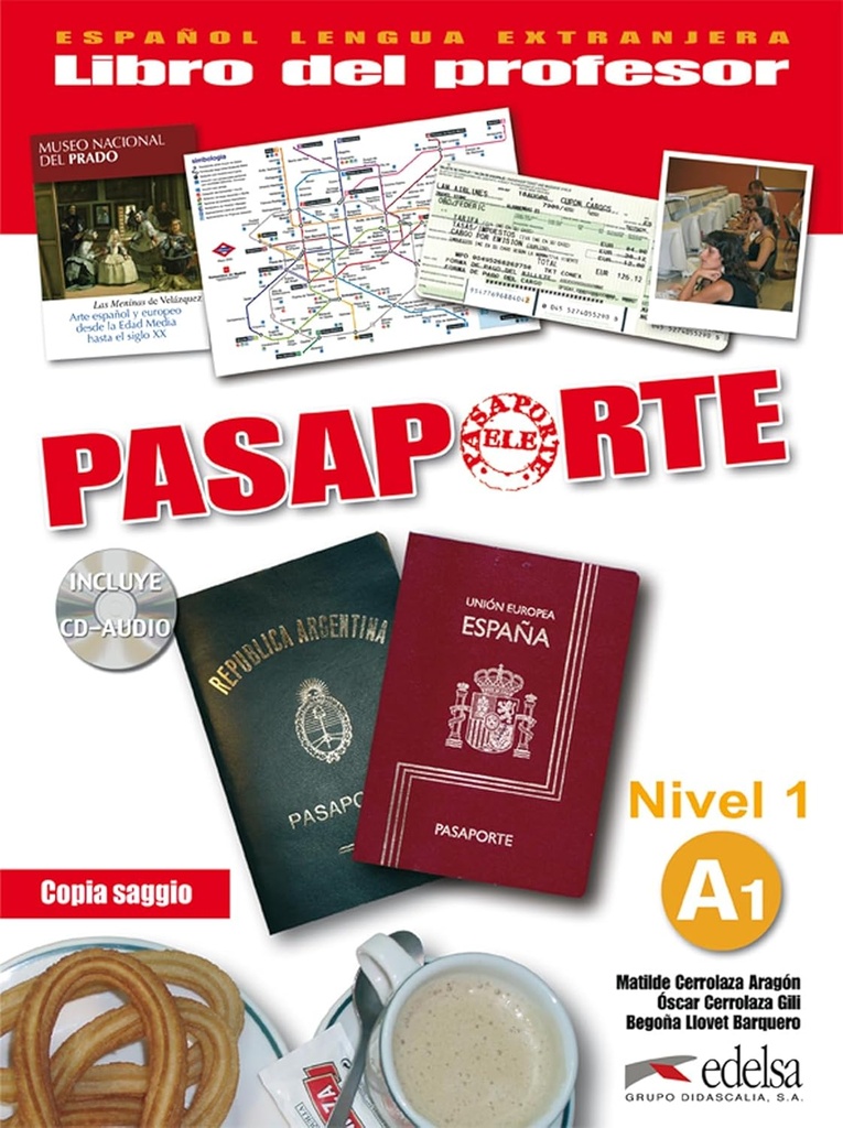 PASAPORTE A1 LIBRO DEL PROFESOR+2CD