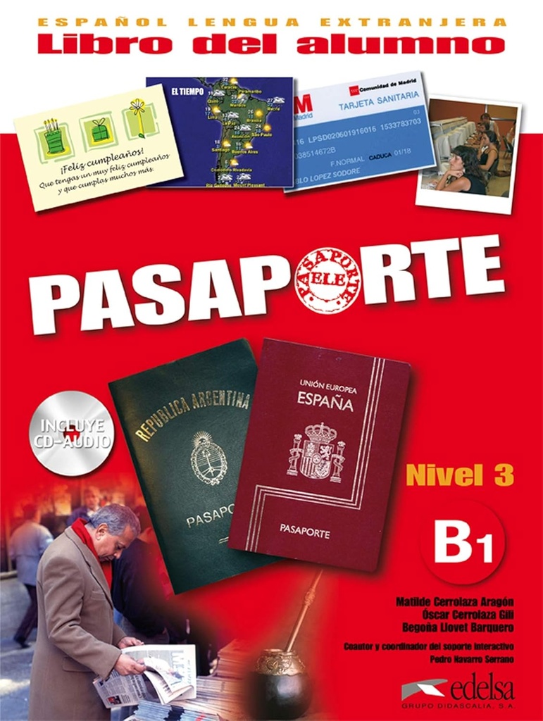 PASAPORTE B1 LIBRO DEL ALUMNO+CD