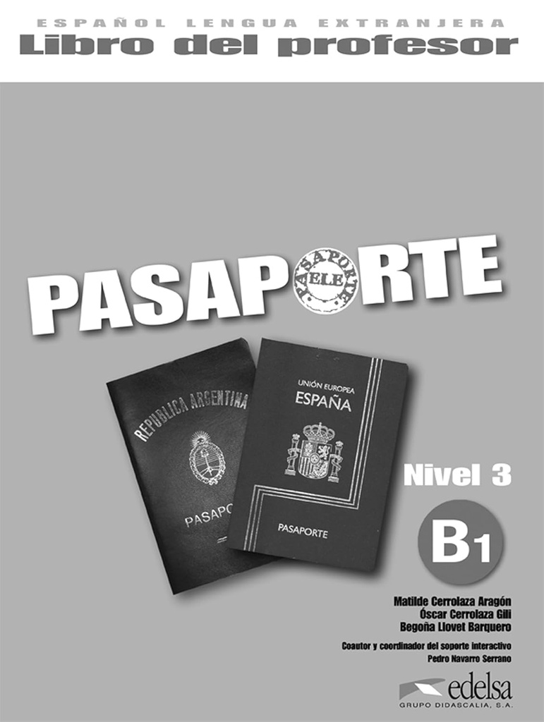 PASAPORTE B1 LIBRO DEL PROFESOR