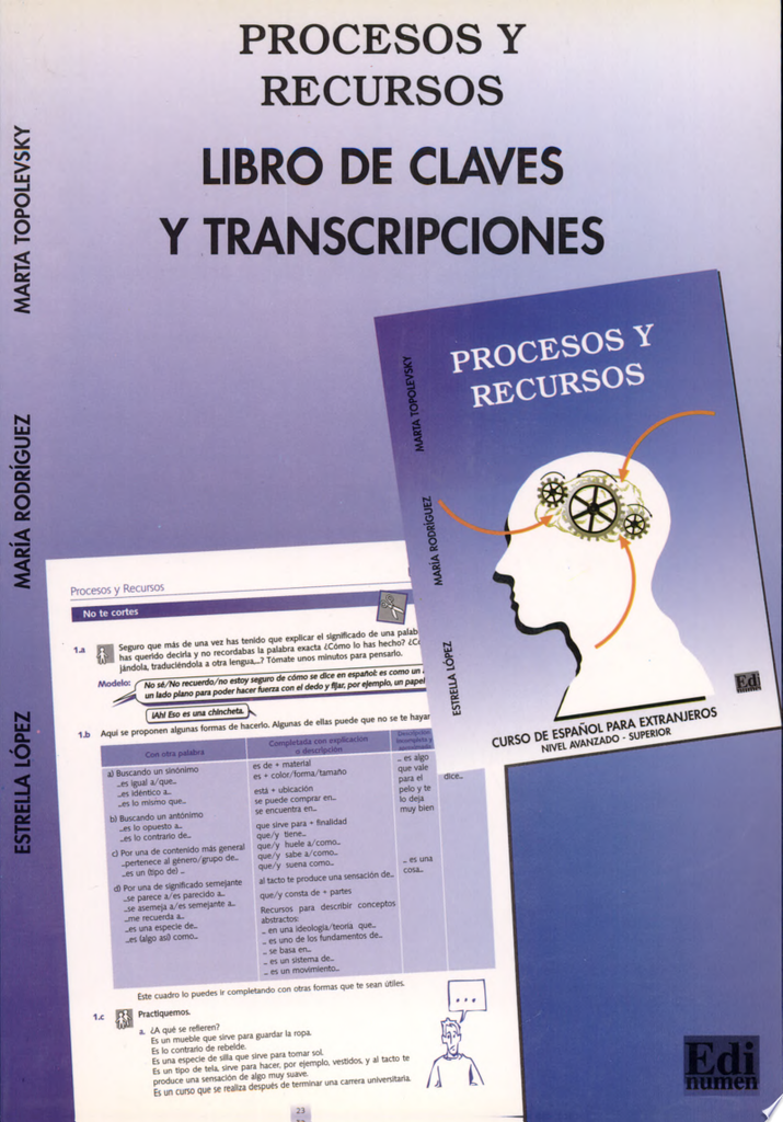PROCESOS Y RECURSOS (LIBRO DE CLAVES)
