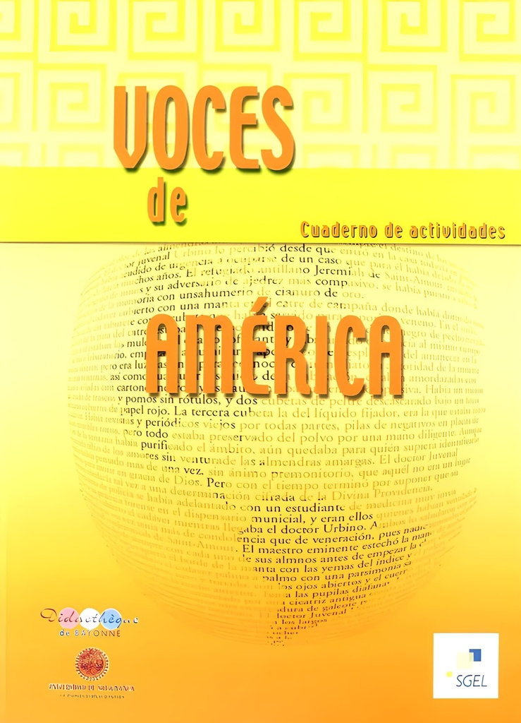 VOCES DE AMERICA CUADERNO DE ACTIVIDADES