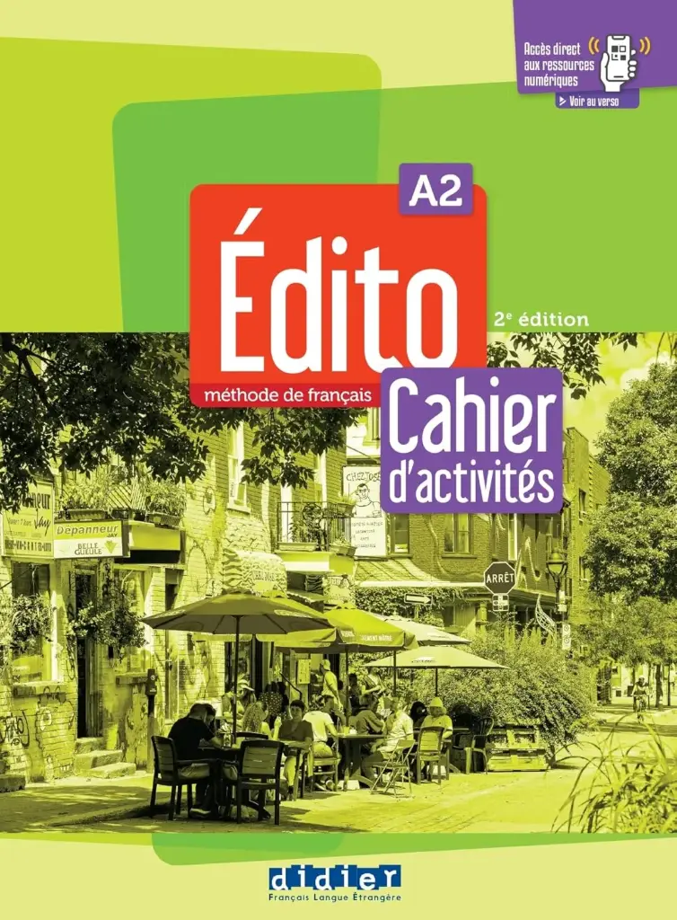 EDITO A2 CAHIER D'ACTIVITES+ACCES APP (2ÈME ED)