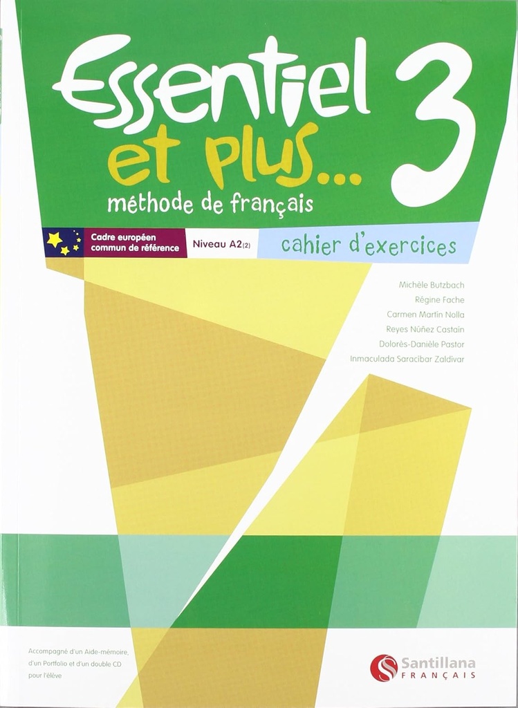 ESSENTIAL ET PLUS 3 PACK CAHIER