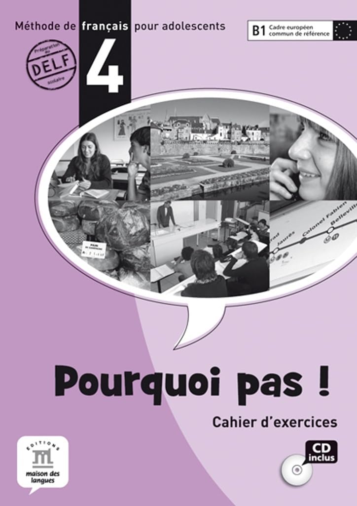 POURQUOI PAS ! 4 CAHIER D'EXERCICES+CD
