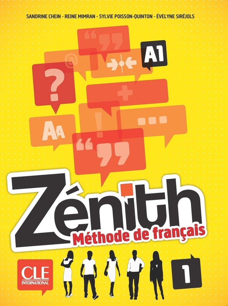 ZENITH 1-A1 LIVRE DE L'ELÈVE+DVD-ROM