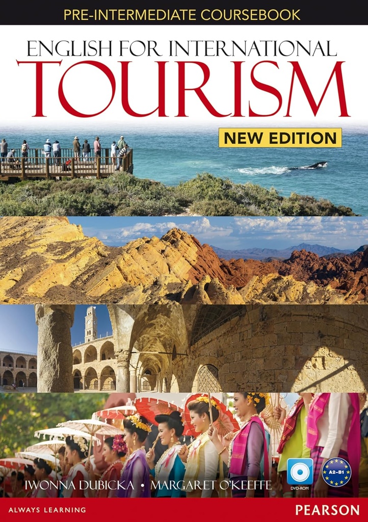ENGLISH FOR INTERNATIONAL TOURISM PRE-INTERM CBK+DVD-ROM (N.E)