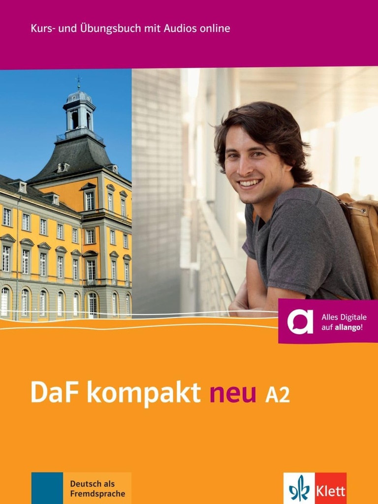 DAF KOMPAKT NEU A2 KURS- UND UBUNGSBUCH MIT 2 AUDIO-CDS