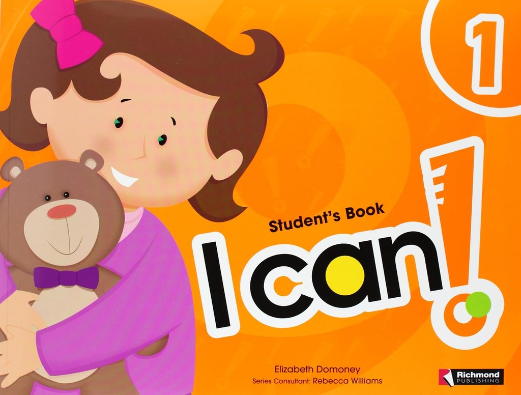 I CAN 1 STUDENT+STICKERS+CD