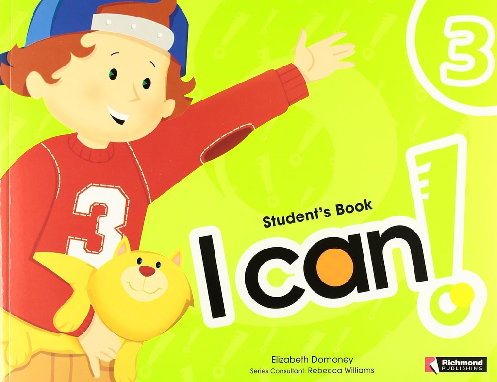 I CAN 3 STUDENT+STICKERS+CD