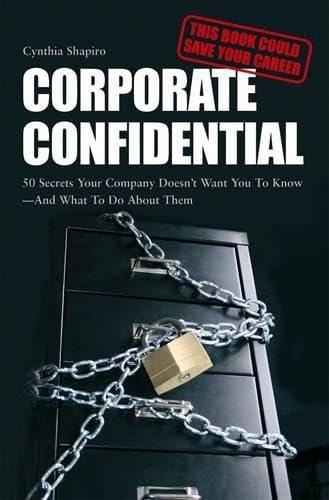 CORPORATE CONFIDENTIAL