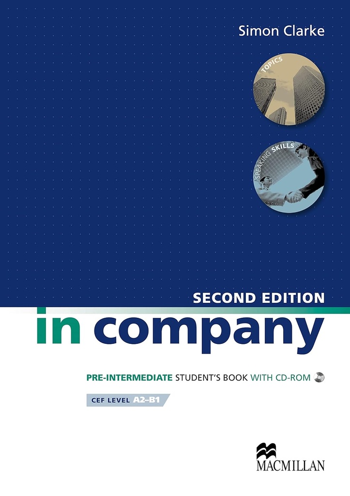 IN COMPANY PRE-INTERMEDIATE SBK+CD-ROM (2ND ED)