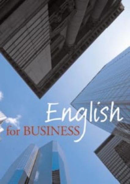 ENGLISH FOR BUSINESS