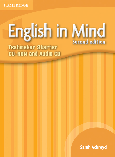 ENGLISH IN MIND STARTER TESTMAKER AUDIO CD & CD-ROM (2ND ED)
