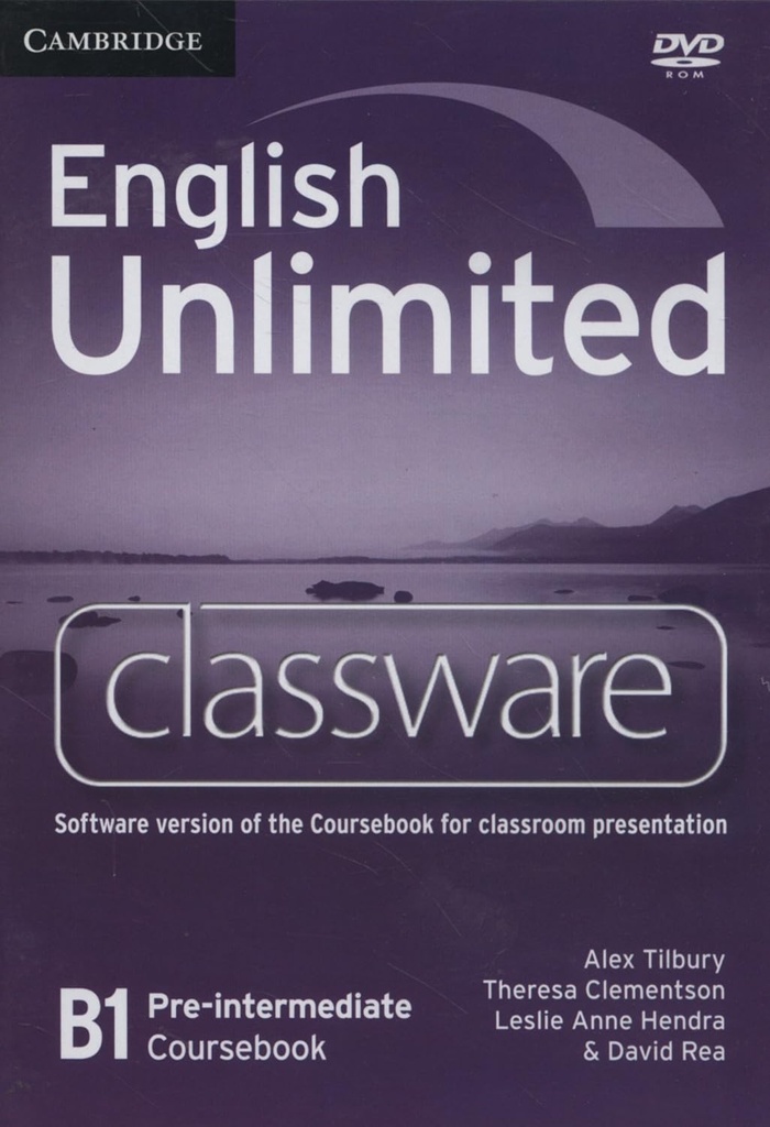ENGLISH UNLIMITED PRE-INTERMEDIATE CLASSWARE DVD-ROM