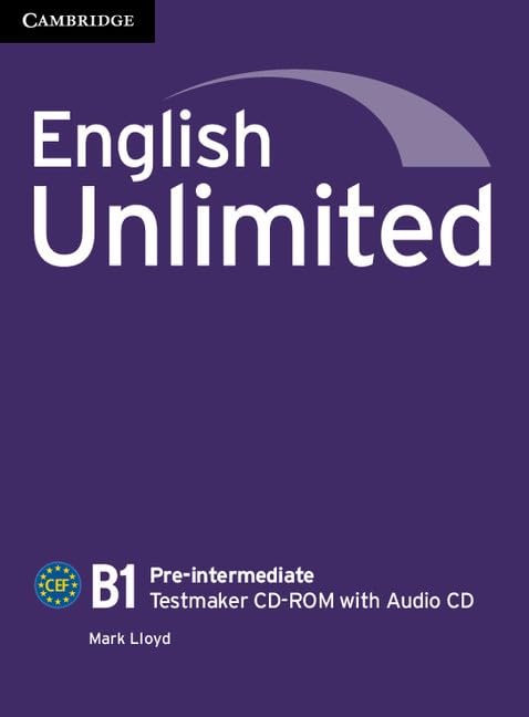 ENGLISH UNLIMITED PRE-INTERMEDIATE TESTMAKER CD-ROM & CD