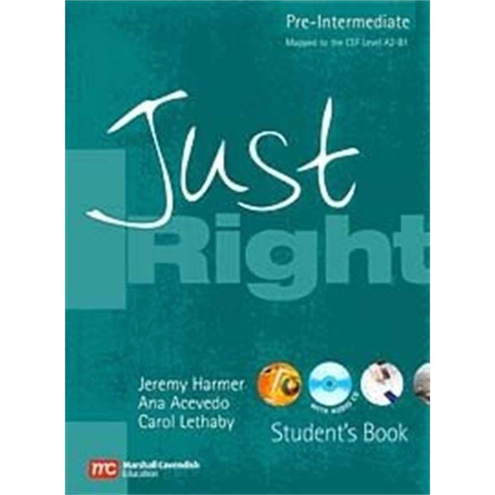 JUST RIGHT PRE-INTERMEDIATE CLASS AUDIO CD (AMERICAN ED)