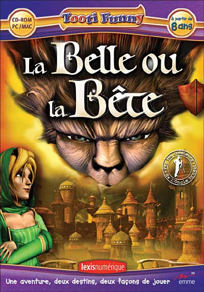 LA BELLE OU LA BÊTE CD-ROM PC/MAC (+8ANS)