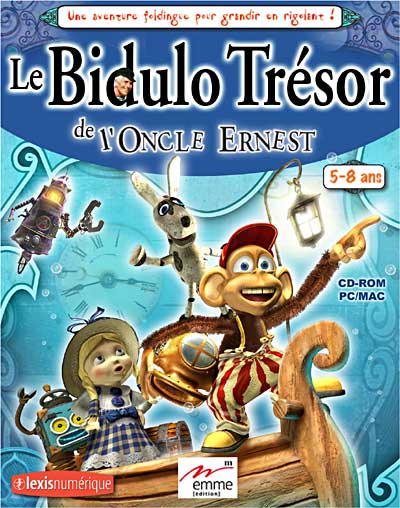 LE BIDULO TRESOR DE L'ONCLE ERNEST CD-ROM  (+5ANS)