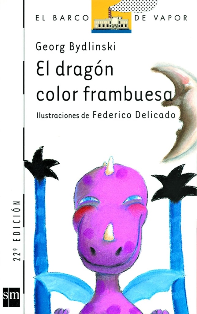 EL DRAGON COLOR FRAMBUESA (BARCO DE VAPOR)
