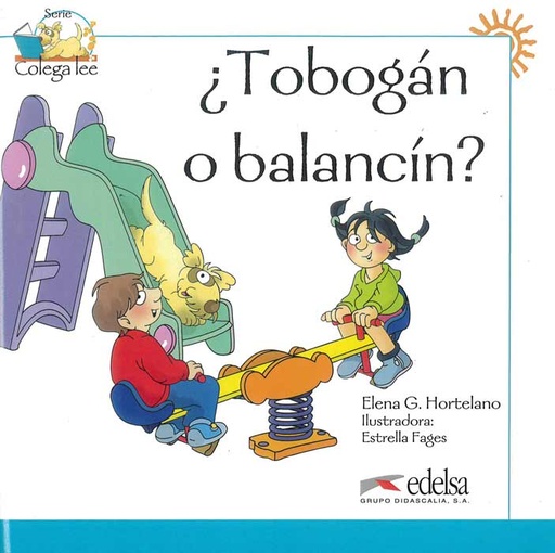 [9788477116554] COLEGA LEE 1: TOBOGAN O BALANCIN ?