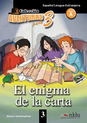 [9788477117032] EL ENIGMA DE LA CARTA (AVENTURAS PARA 3) A3 + CD