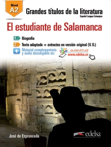 [9788490817032] EL ESTUDIANTE DE SALAMANCA (NIVEL A2)