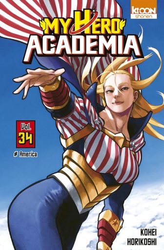 [9791032711859] MY HERO ACADEMIA T34: AMERICA