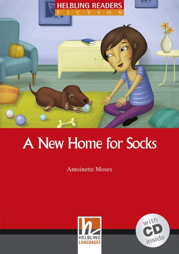 [9783852722917] A NEW HOME FOR SOCKS (LEVEL 1)+CD