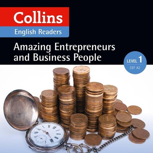 [9780007545018] AMAZING ENTREPRENEURS & BUSINESS PEOPLE (LEVEL 1)+MP3
