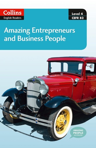 [9780007545117] AMAZING ENTREPRENEURS & BUSINESS PEOPLE (LEVEL 4)+MP3