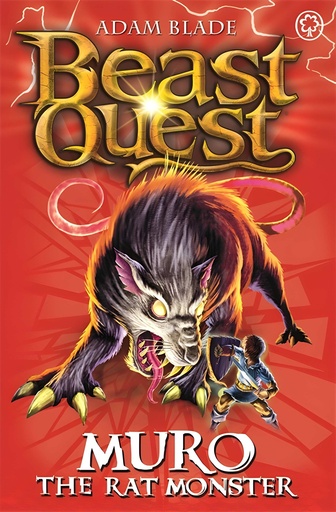 [9781408307243] BEAST QUEST : MURO THE RAT MONSTER (SERIES 6 : BOOK 2)