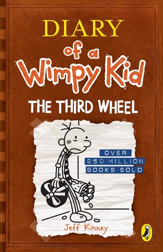 [9780141345741] DIARY OF A WIMPY KID : THE THIRD WHEEL (BOOK 7) N.E