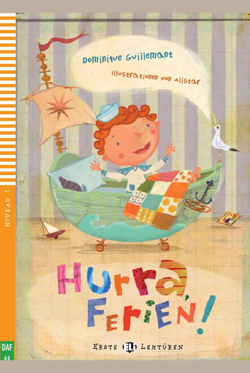 [9788853614803] ERSTE ELI LEKTUREN : HURRA, FERIEN! (NIVEAU 1)+CD