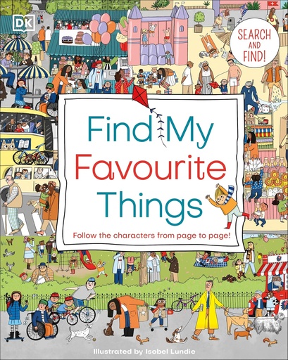 [9780241465684] FIND MY FAVOURITE THINGS (BOARD BOOK)
