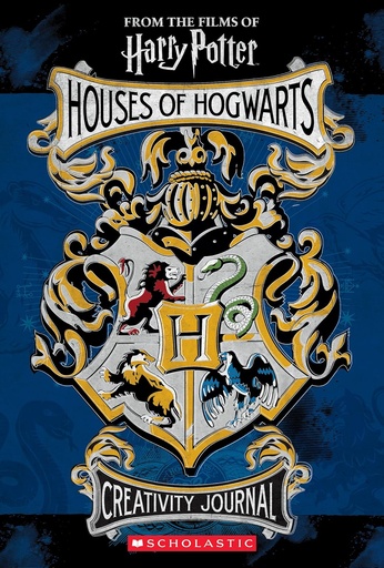 [9781338236521] HOUSES OF HOGWARTS CREATIVITY JOURNAL (HARRY POTTER) HARDBACK