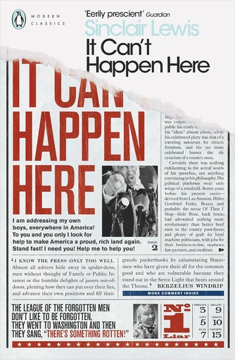 [9780241310663] IT CAN'T HAPPEN HERE