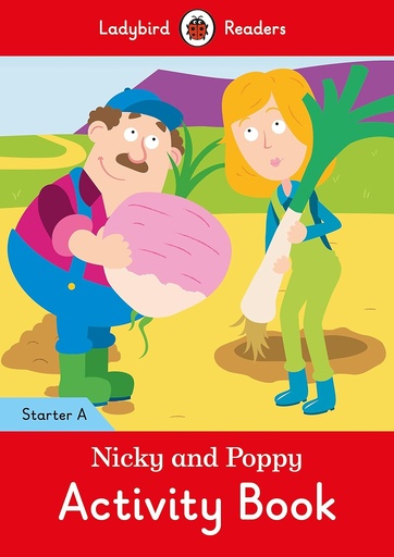 [9780241298923] LADYBIRD READERS : NICKY & POPPY STARTER A ABK
