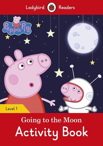 [9780241365403] LADYBIRD READERS : PEPPA PIG GOING TO THE MOON LEVEL 1 ABK
