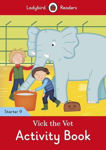 [9780241393932] LADYBIRD READERS : VICK THE VET STARTER LEVEL 9 ABK