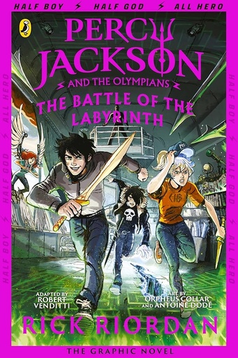 [9780241336786] PERCY JACKSON  & THE BATTLE OF THE LABYRINTH (BOOK 4) THE GRAPHIC NOVEL
