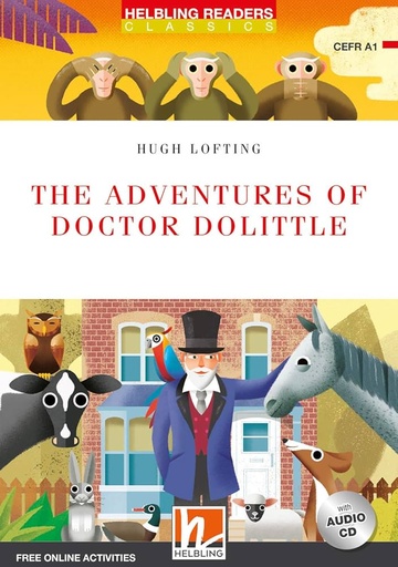 [9783990459348] THE ADVENTURES OF DOCTOR DOLITTLE (LEVEL 1)+CD & FREE ONLINE ACTIVITIES