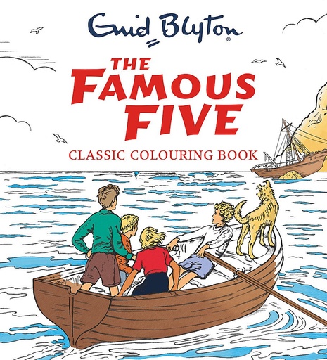 [9781444940626] THE FAMOUS FIVE CLASSIC : COLOURING BOOK
