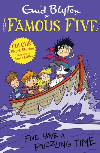 [9781444916317] THE FAMOUS FIVE COLOUR SHORT STORIES : FIVE HAVE A PUZZLING TIME