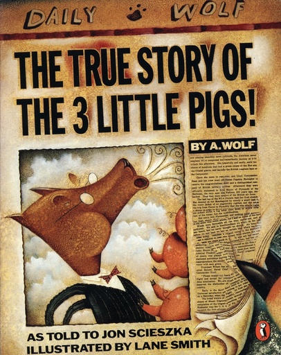 [9780140540567] THE TRUE STORY OF THE THREE LITTLE PIGS