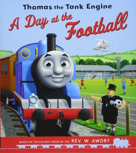 [9781405289238] THOMAS THE TANK ENGINE : A DAY AT THE FOOTBALL