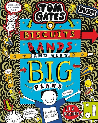 [9781407189307] TOM GATES : BISCUITS, BANDS & VERY BIG PLANS (BOOK 14)