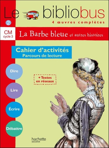 [9782011164445] LE BIBLIOBUS CM LA BARBE BLEUE N°2 CAHIER D'ACTIVITE